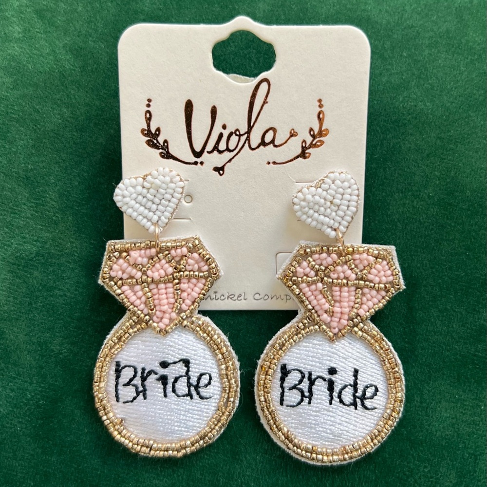 Bride Earrings NWT